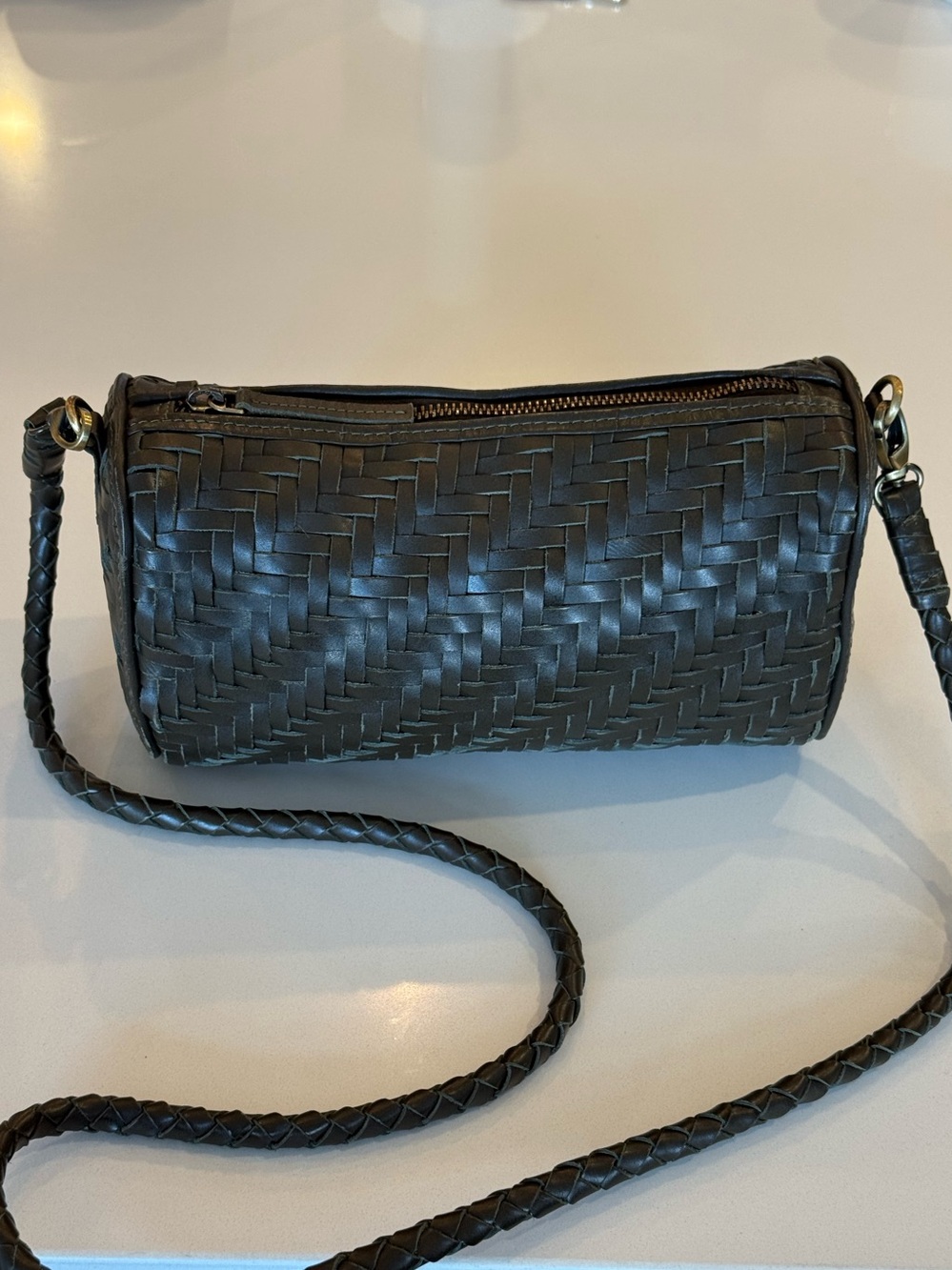 Bembien Woven Crossbody Bag